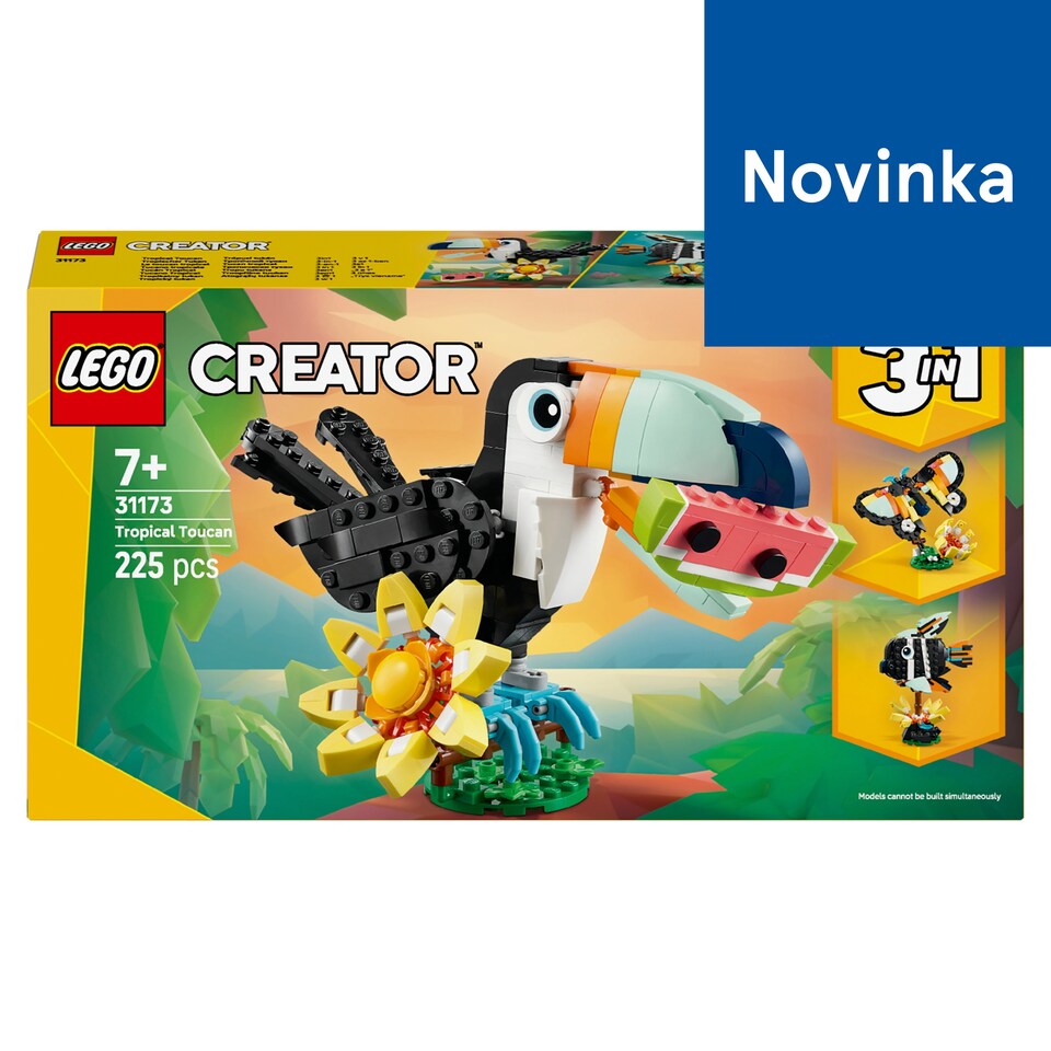 obrázok 1 z LEGO Creator 3 v 1 31173 Divoké zvieratá: Tropický tukan