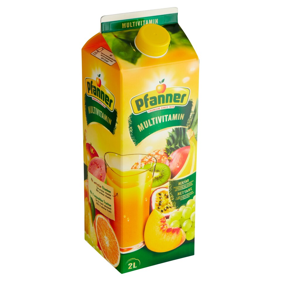 obrázok 1 z Pfanner Multivitamínový viacdruhový ovocný nektár 2 l