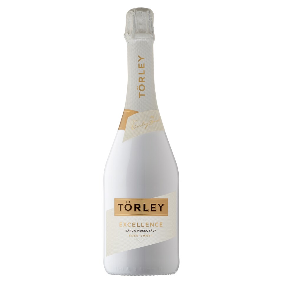 Törley Excellence Sárga Muskotály édes, fehér pezsgő 10,5% 0,75 l