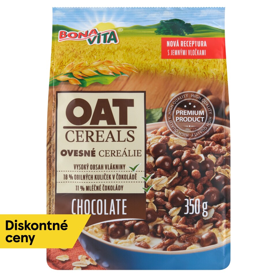 Bona Vita Oat Cereals čokoládový variant 350 g