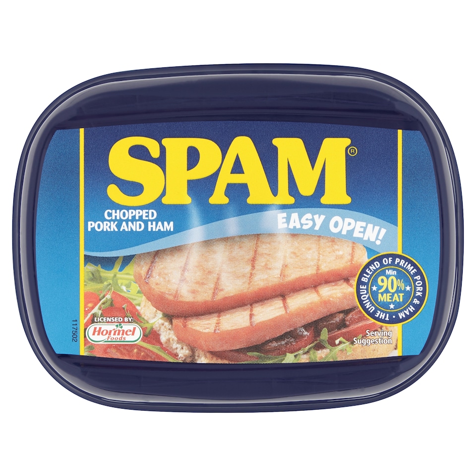 Spam Chopped Pork With Ham Plastic Tub 200G