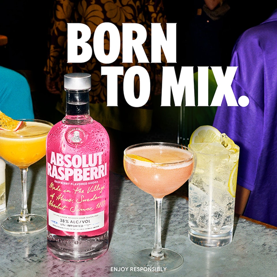 image 1 of Absolut Raspberri Vodka 70Cl