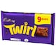 image 3 of Cadbury Twirl Chocolate Bar 9 Pack Multipack 193.5g