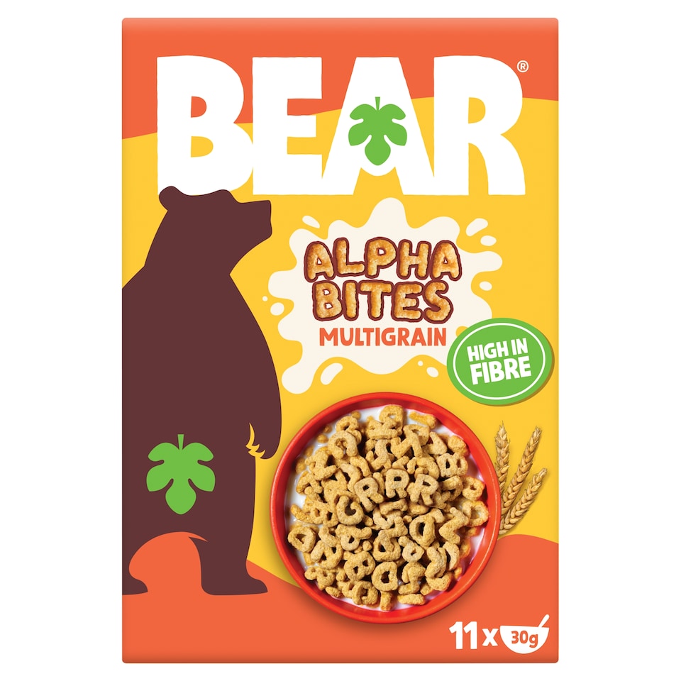 BEAR Alphabites Multigrain Cereal 350g