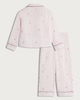 image 2 of F&F Girls Pure Cotton Heart Print Pyjama Set in Multi