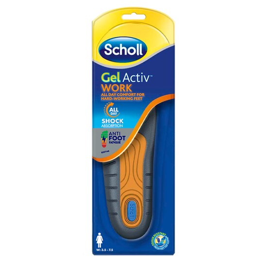 Scholl Gelactiv Insole Work Women Tesco Groceries