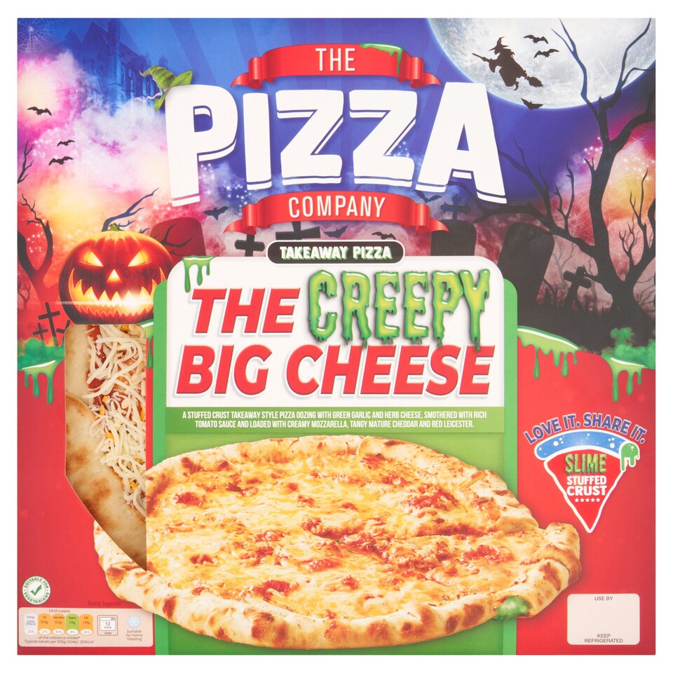 The Pizza Company The Creepy Big Cheese Pizza 611g