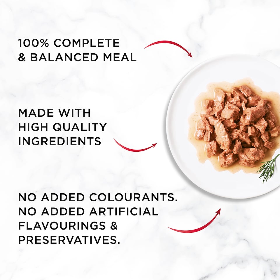 image 1 of GOURMET Mon Petit Meaty Variety Duck; Chicken; Turkey Wet Cat Food 6x50g