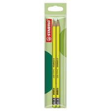 Stabilo Swano Fluo HB Pencil 2 pcs