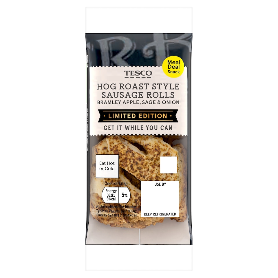 Tesco Hog Roast Style Sausage Rolls 60g