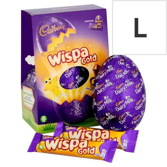 Cadbury Wispa Gold Chocolate Egg 276G