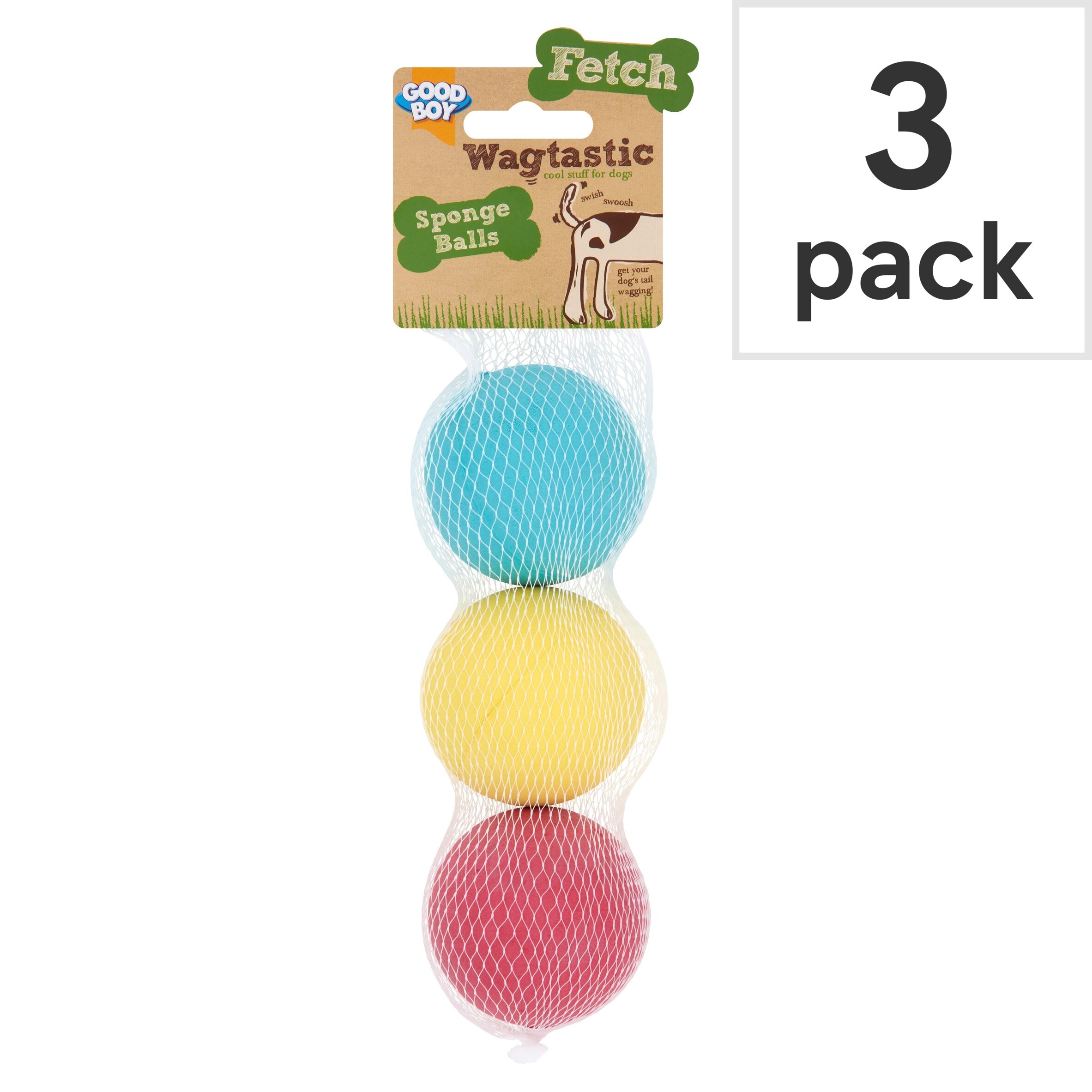 tesco squeaky dog ball