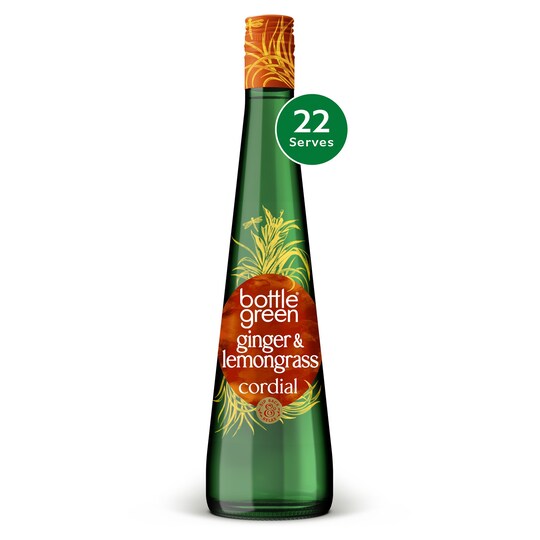 Bottlegreen Ginger & Lemon Grass Cordial 50Cl Tesco Groceries