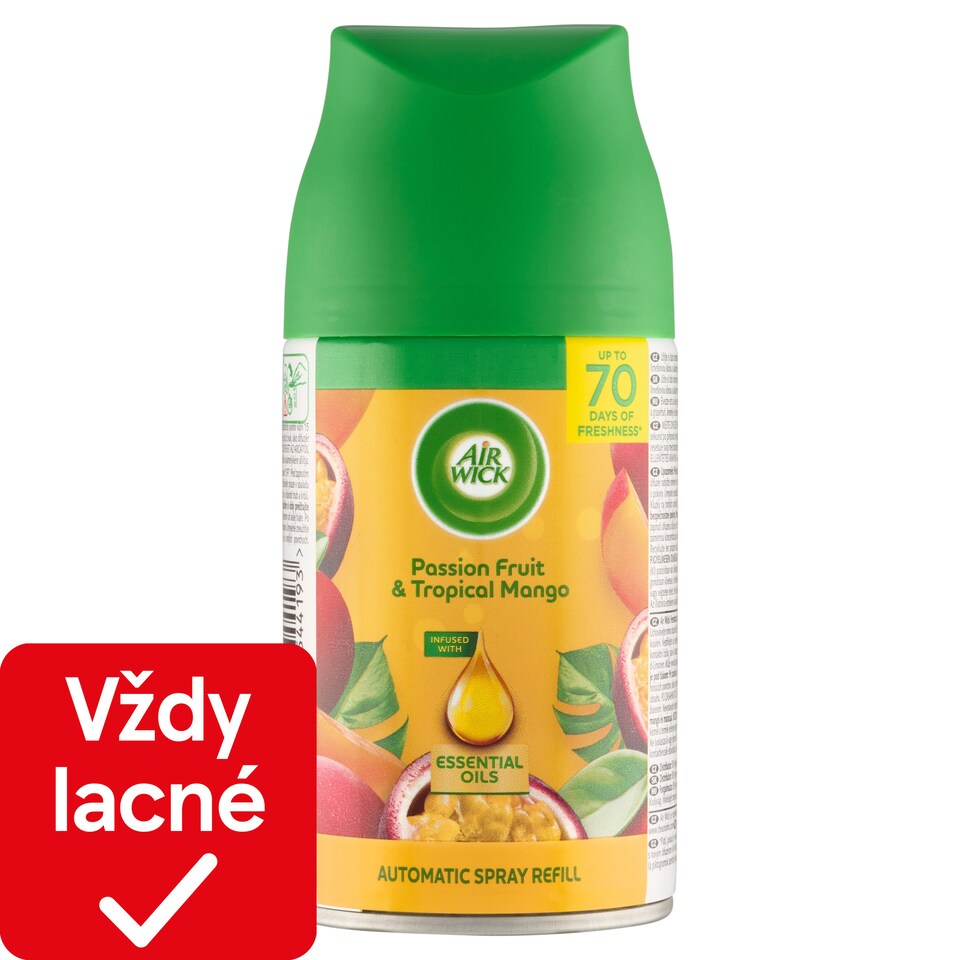 obrázok 1 z Air Wick Freshmatic náplň do osviežovača vzduchu - Marakuja a tropické mango 250 ml