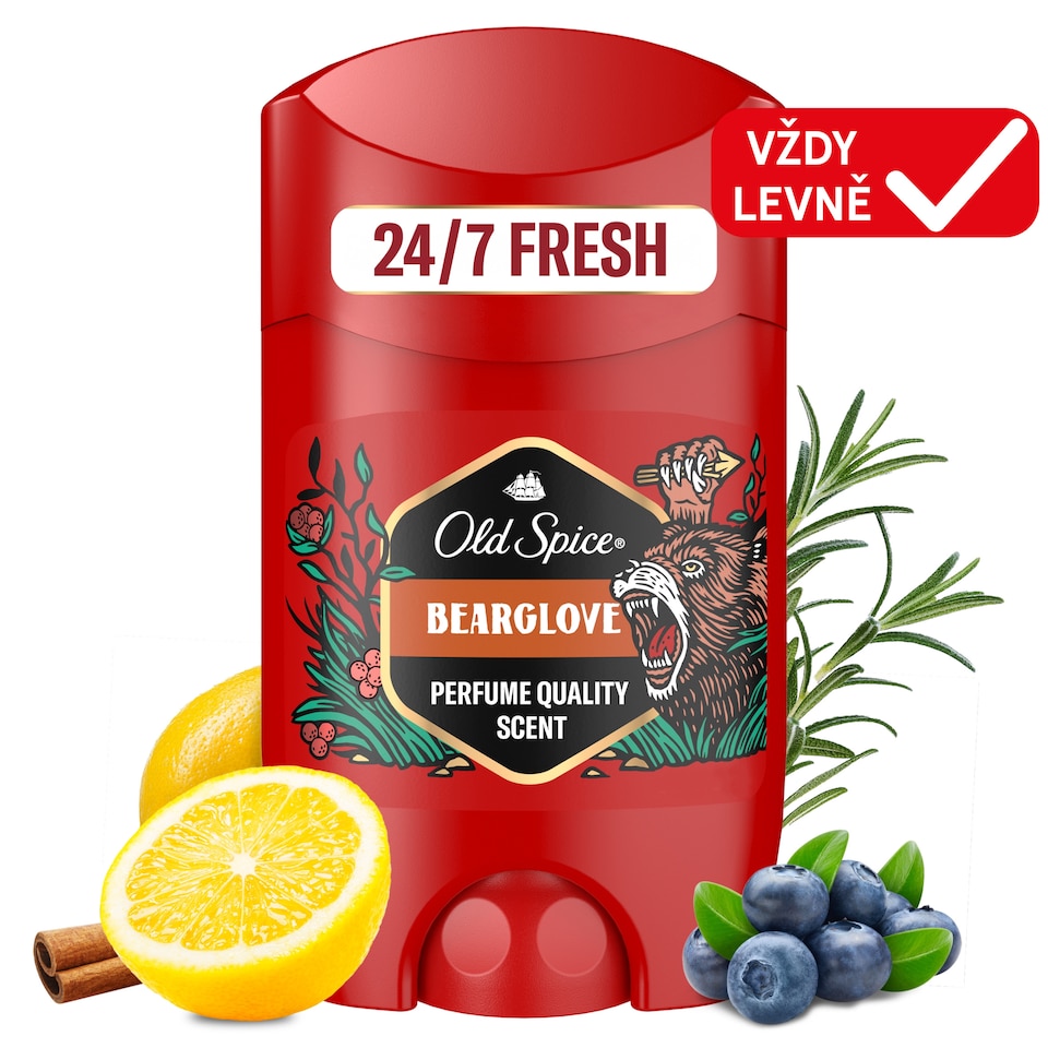 image 1 of Old Spice Bearglove Men's Deodorant Stick 50ml