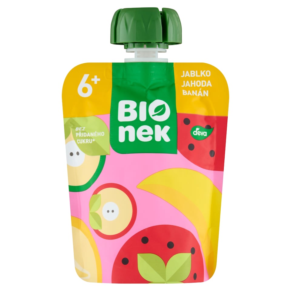 Deva Bionek Jablko jahoda banán 90g