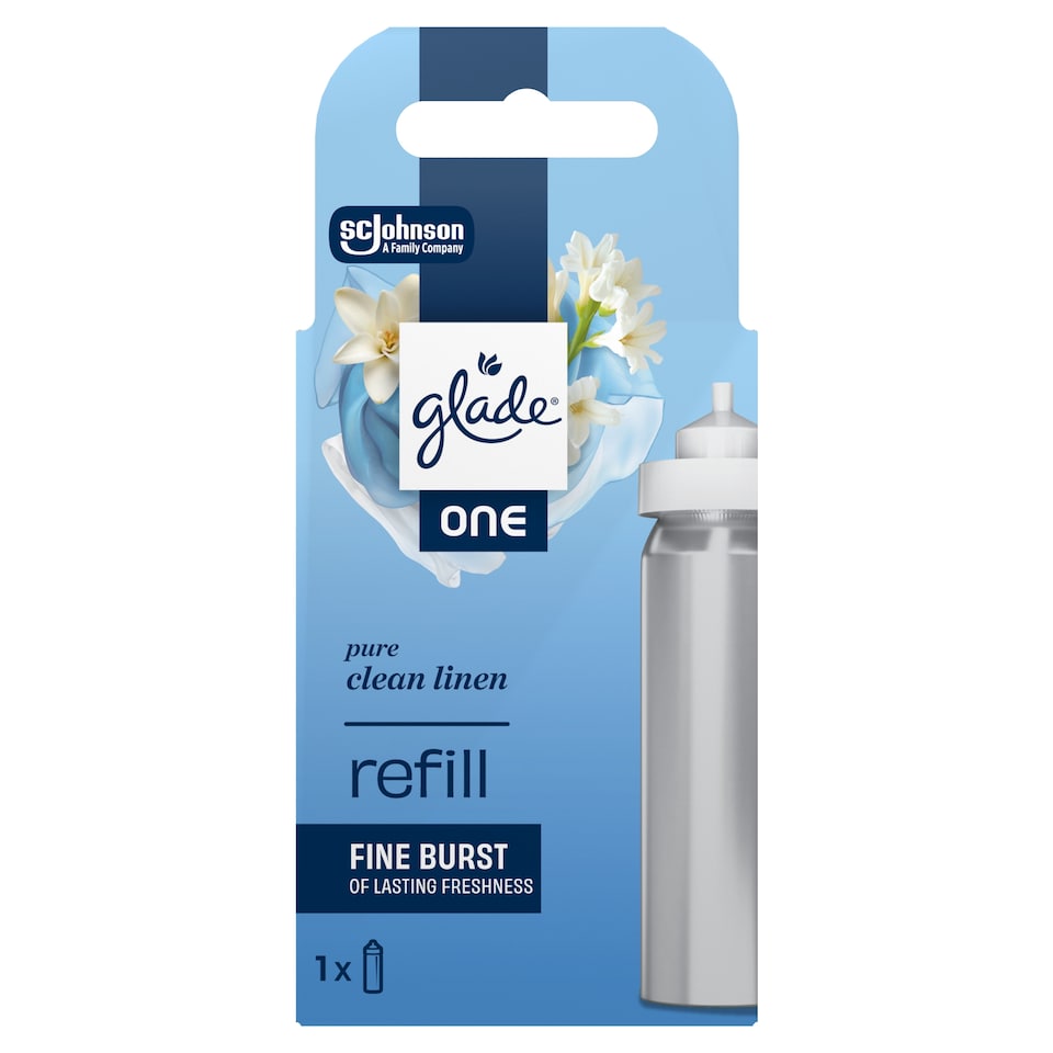 image 1 of Glade ONE Refill Pure Clean Linen 13ml