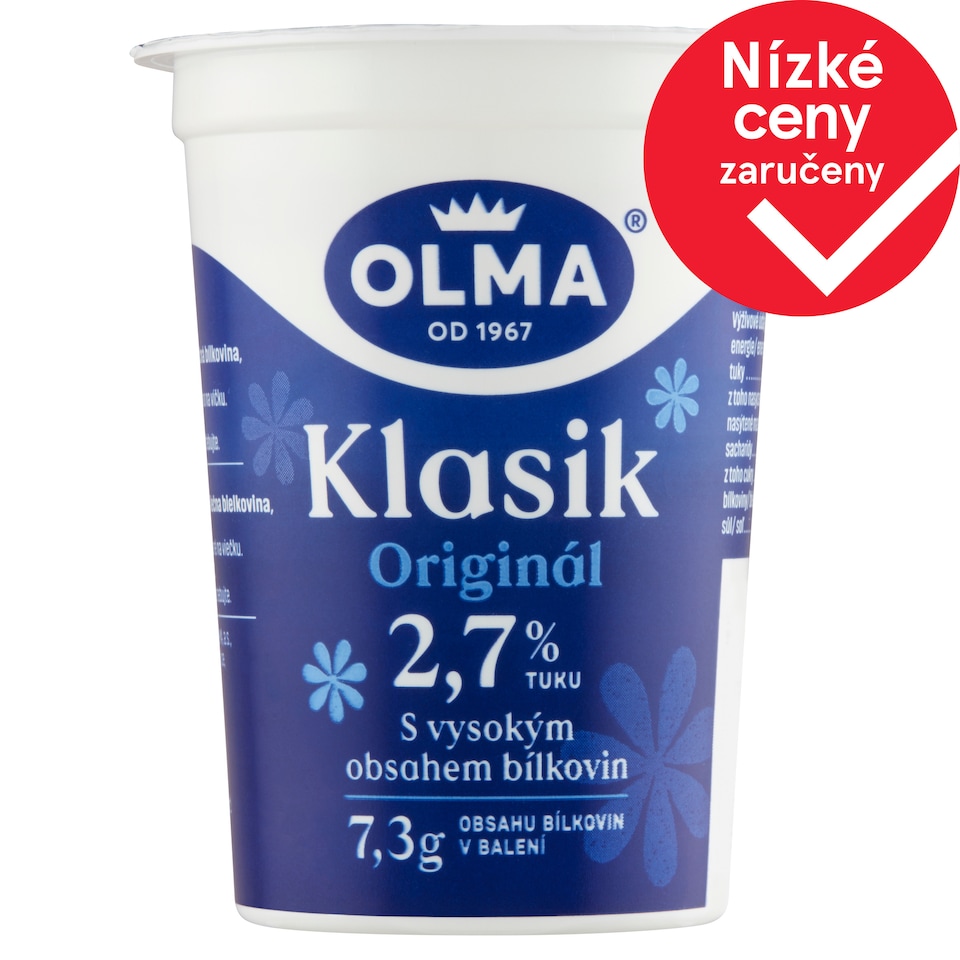 Olma Klasik originál bílý jogurt 150g