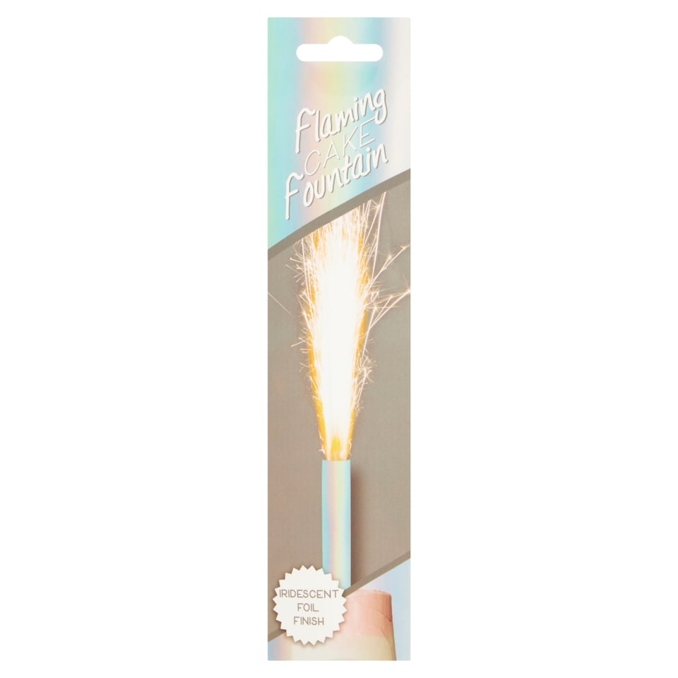 Iridescent Flaming Fountain
