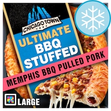 Chicago Town Ultimate Stuffed Crust Pizza - Memphis BBQ Pulled Pork 695g