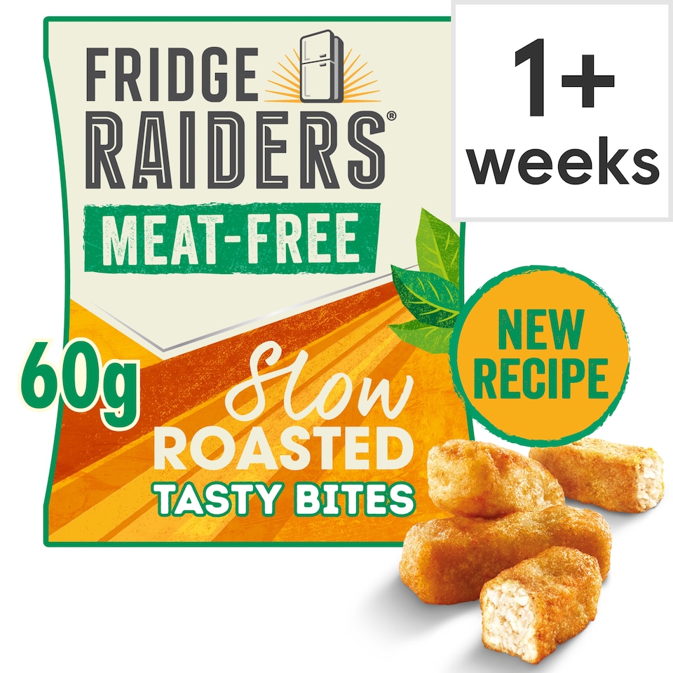 Fridge Raiders Meat Free Slow Roasted Tasty Bites 60G