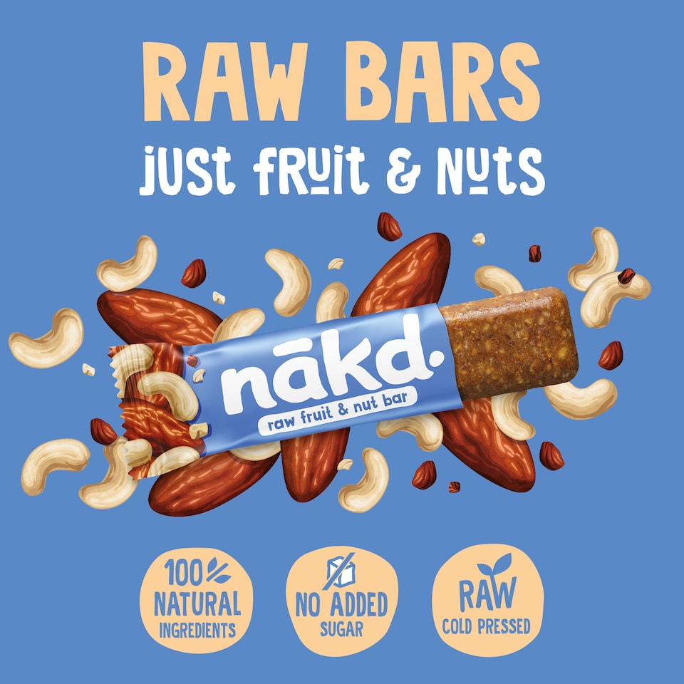 image 1 of Nakd Cashew Gluten Free Cookie Bar 35G