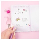 image 3 of Just My Style Press & Pop Fidget Diary & Unicorn Pen