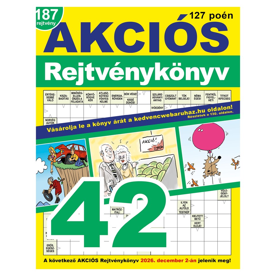 Akciós Rejtvénykönyv