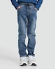 image 4 of F&F Boys Elasticated Waist Jeans in Blue