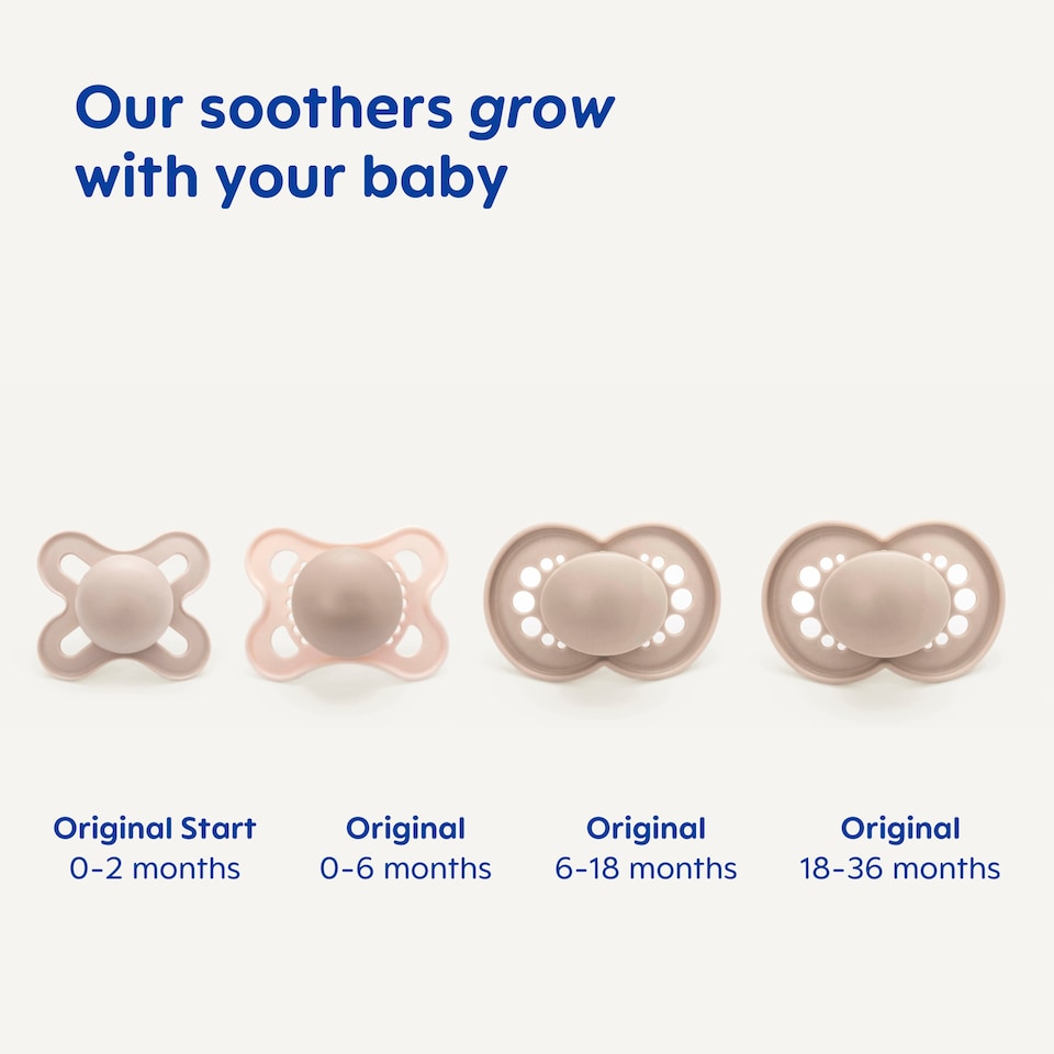 image 1 of MAM Original Style 0-6m Soother 2PK