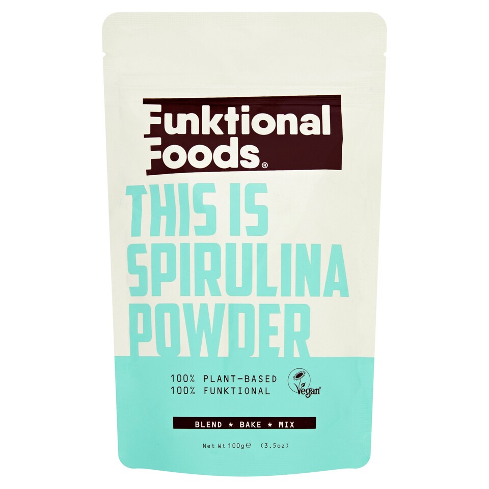 Funktional Foods Spirulina Powder 100G Tesco Groceries