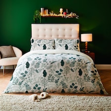 Silentnight Woodland Cream Cosy Bedding Set King Size