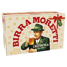 Birra Moretti Lager Beer 18 x 330ml