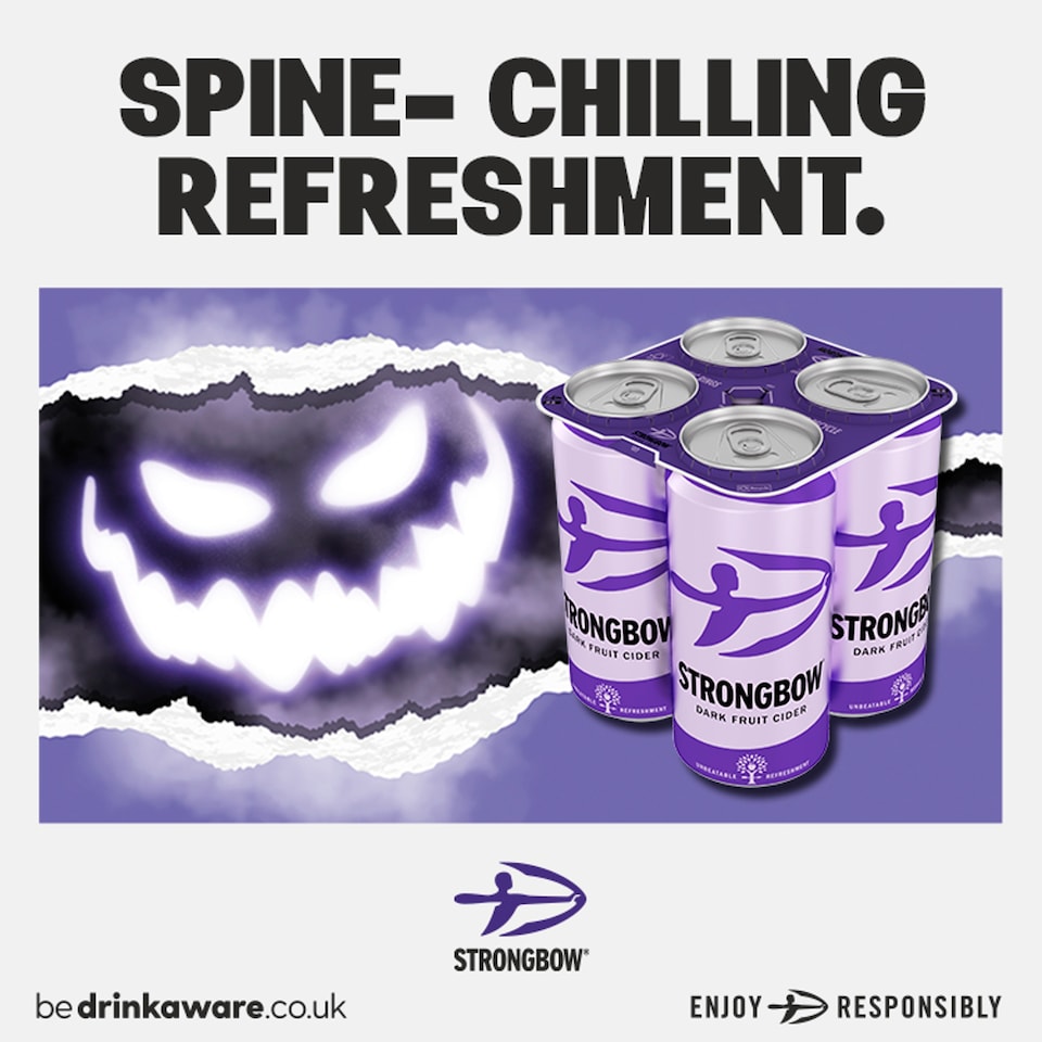 image 1 of Strongbow Dark Fruit Cider Can 440ml