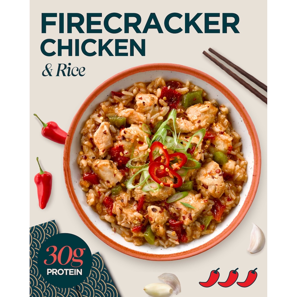 image 1 of MyProtein Firecracker Chicken & Rice 325g