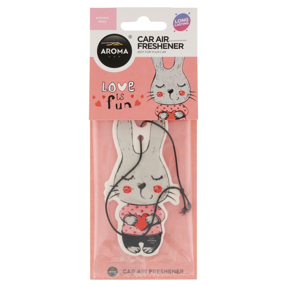 Aroma Car Love is Fun Bunny osvěžovač vzduchu do automobilu 1 ks