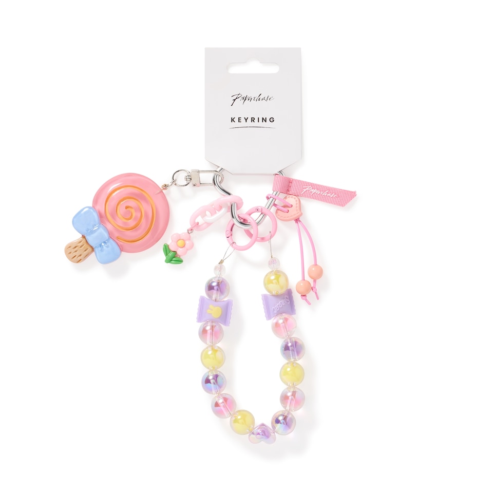 image 1 of Paperchase Candy Keyring