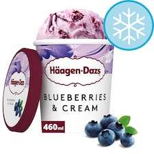 Haagen-Dazs Blueberries and Cream Ice Cream 460ml