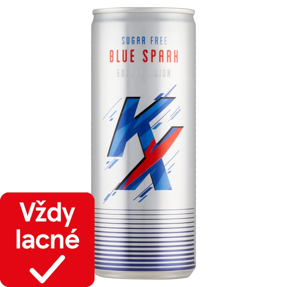 Kx Sugar Free Blue Spark Energy Drink 250 ml