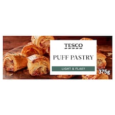 Tesco Puff Pastry Ready Rolled 375G