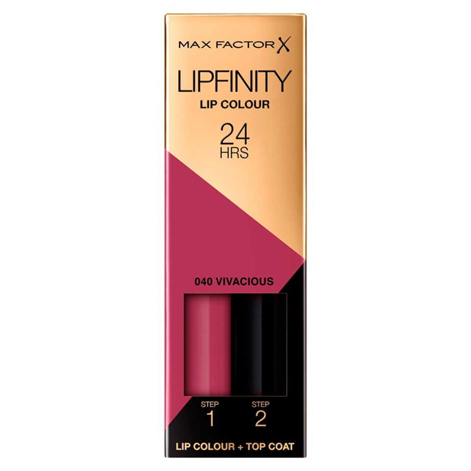 image 1 of Max Factor Lipfinity Lipstick Vivacious 040