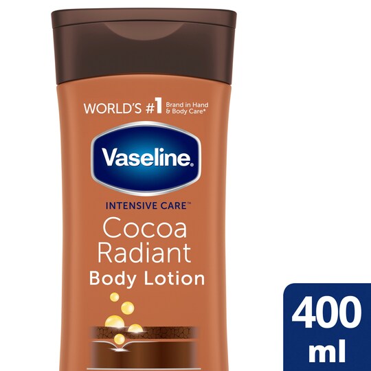 Vaseline Intensive Care Cocoa Lotion 400Ml Tesco Groceries