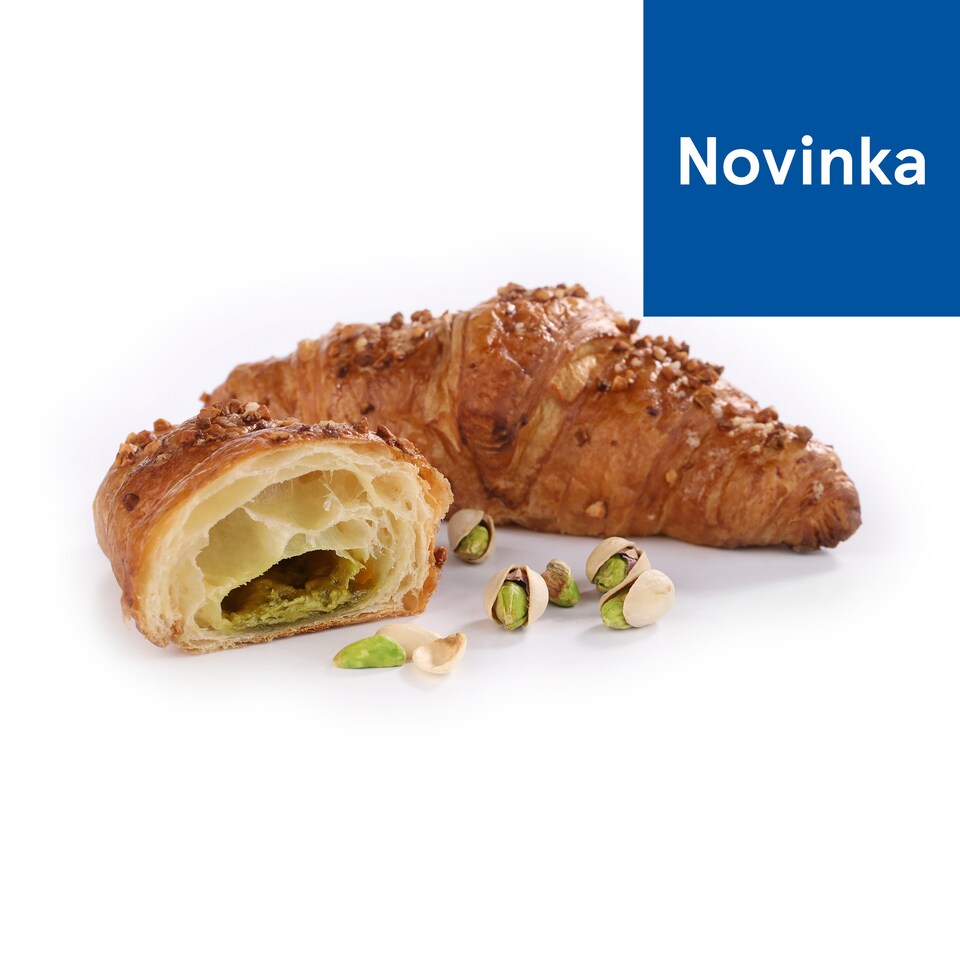 obrázok 1 z Maslový croissant s pistáciovou náplňou 80 g