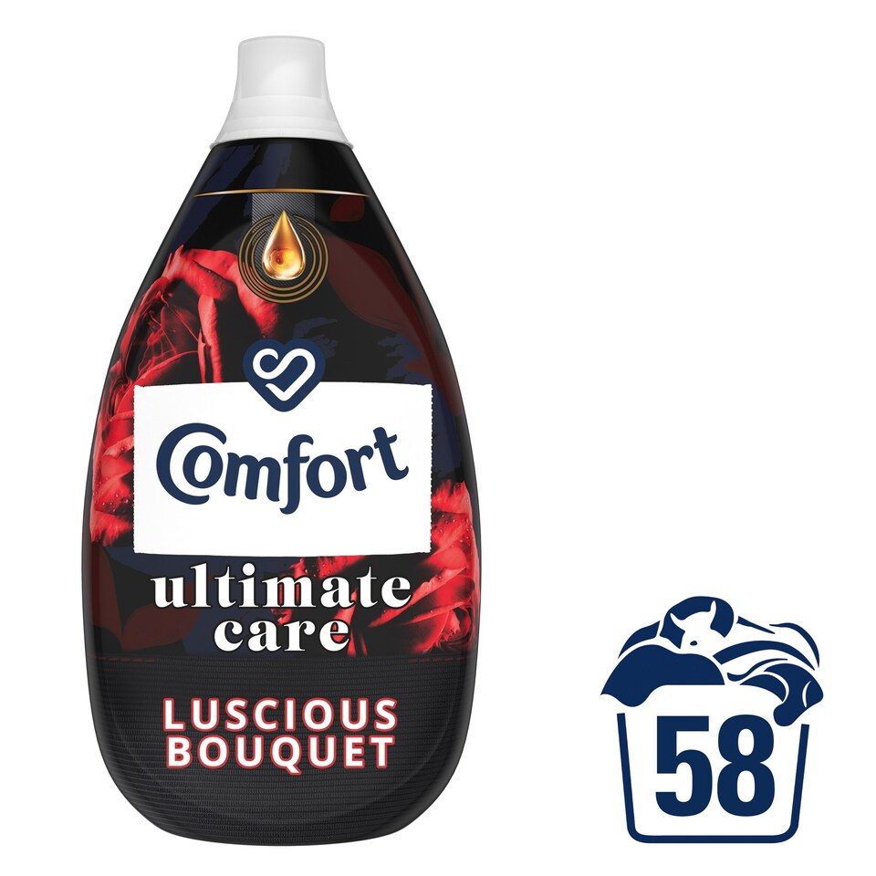 image 1 of Comfort Perfume Luscious Bouquet Fabric Conditioner 58W 870Ml