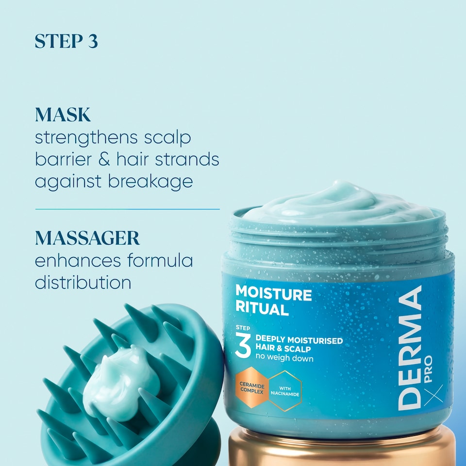 image 1 of Head & Shoulders Derma X Pro Moisture Ritual Hair Mask 300ML