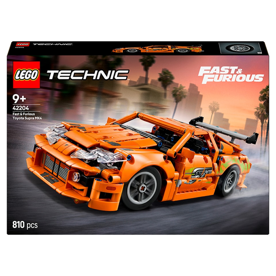 image 1 of LEGO Technic 42204 Fast And Furious Toyota Supra Mk4