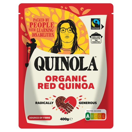 Quinola Organic Red Quinoa 400G