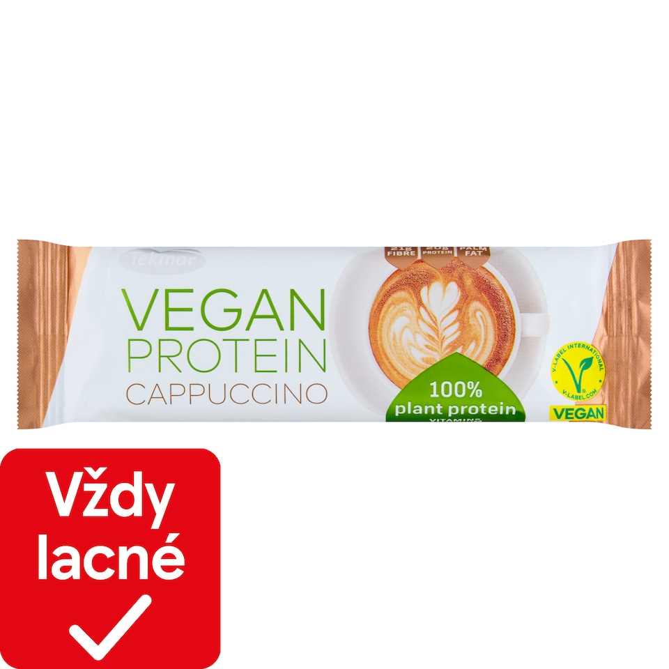 obrázok 1 z Tekmar Proteínová tyčinka v tmavej kakaovej poleve s príchuťou cappuccino 40 g
