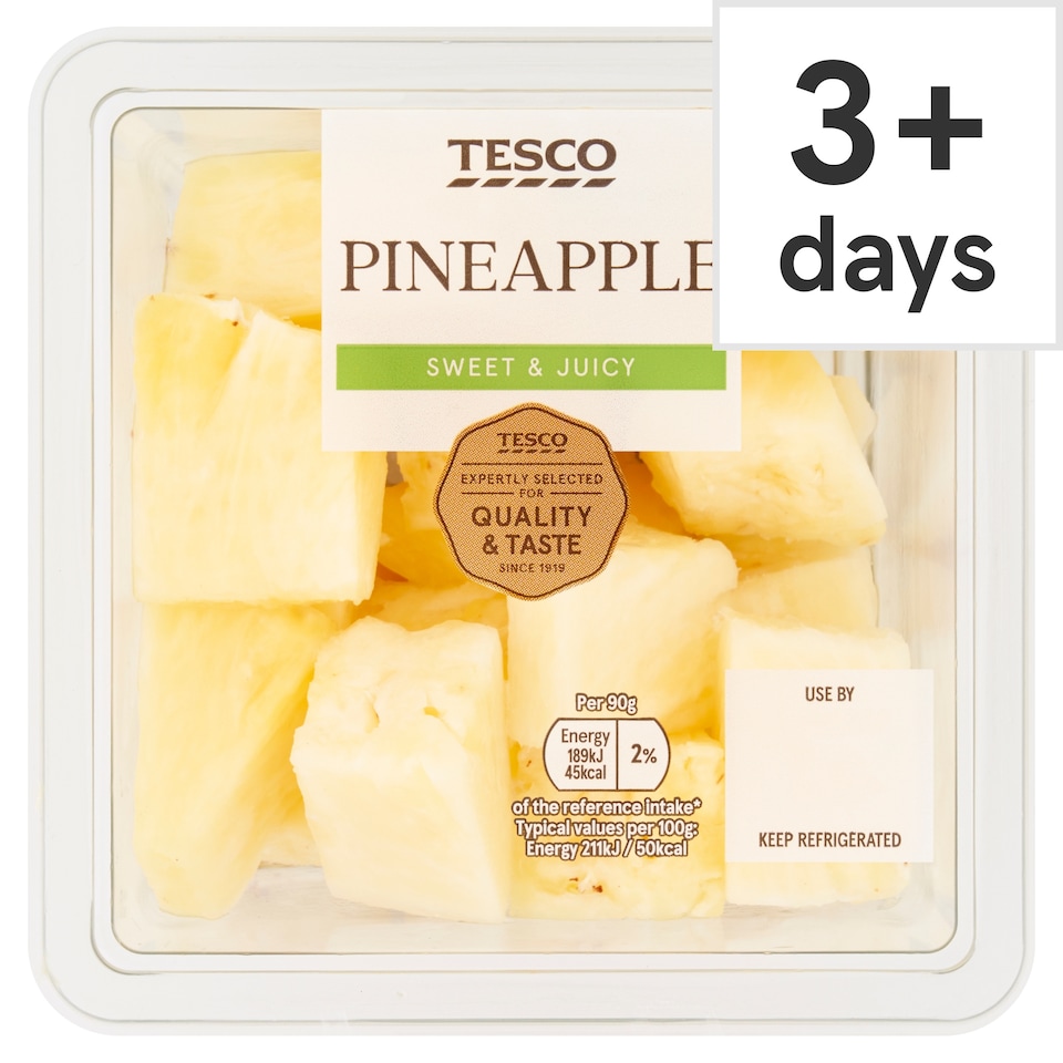 Tesco Pineapple Chunks 300G