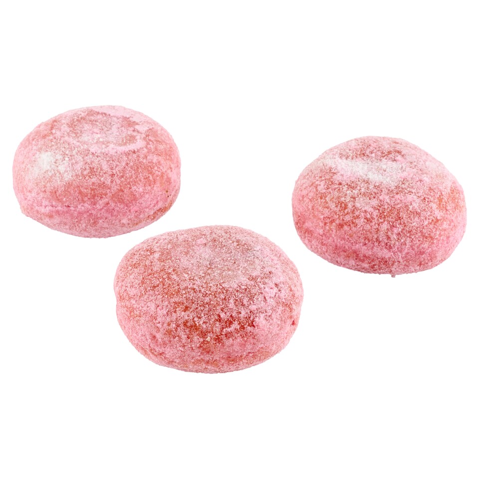 Mini málnás rózsaszín fánk, kiolvasztott 25 g  1. kép